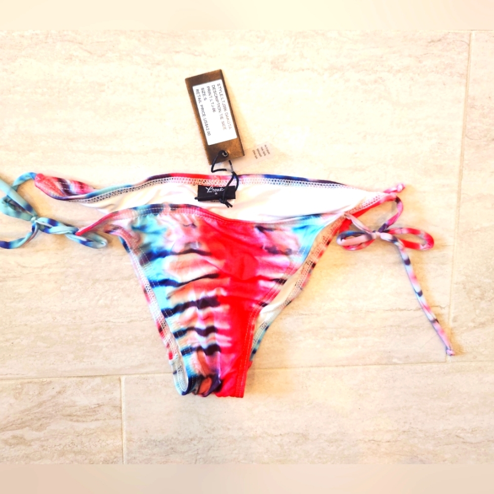 NWT  Tie dye bikini bottom sz.S